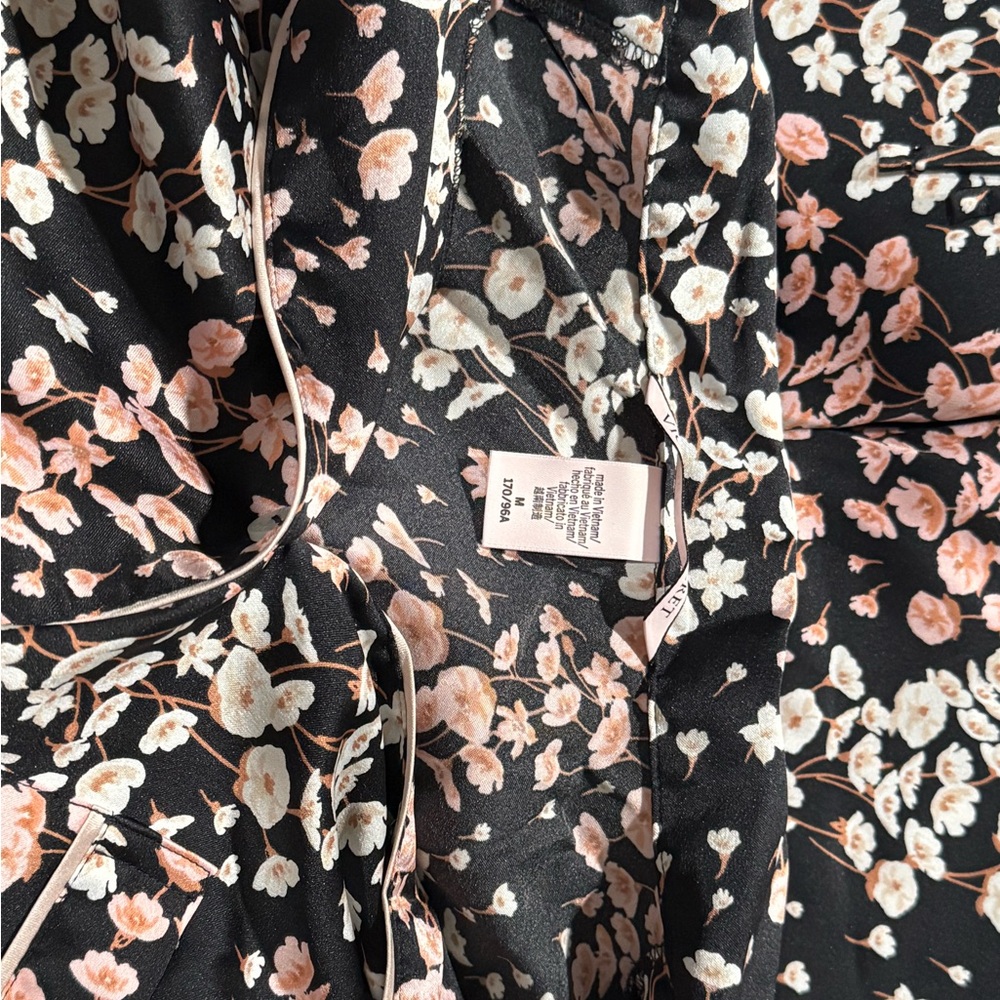 Victoria Secret floral pajama set two-piece